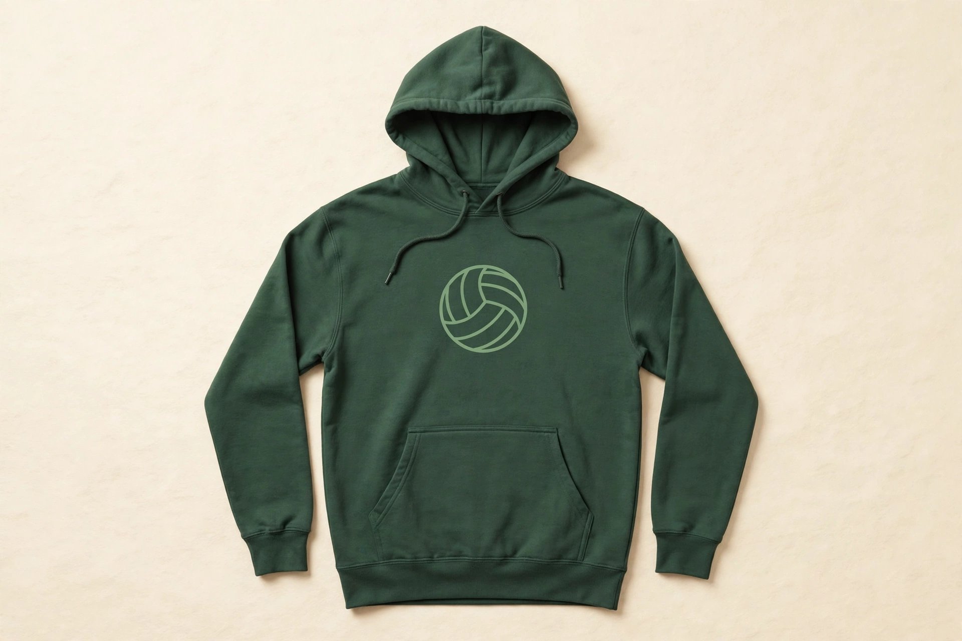 Adult pullover hoodie from the Volleyball Hoodie collection